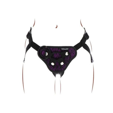 Imbracatura Strap-On Morbida con Cuscino Imbottito e Anelli in Silicone